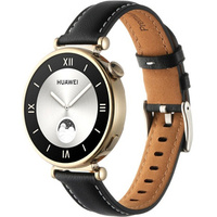 Natural leather strap for watches with 18mm attachment width