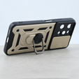 Case for Xiaomi Redmi 12, CamShield Slide, gold