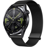 Milanese bracelet 20mm for Samsung Galaxy Watch 3 41mm - Black