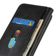 Case for Samsung Galaxy A56, Wallet Litchi Leather, black