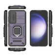 Case for Samsung Galaxy S24, KickStand Camera Lens, purple