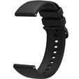 Silicone strap for Huawei Watch GT Runner / GT 3 46mm, Black