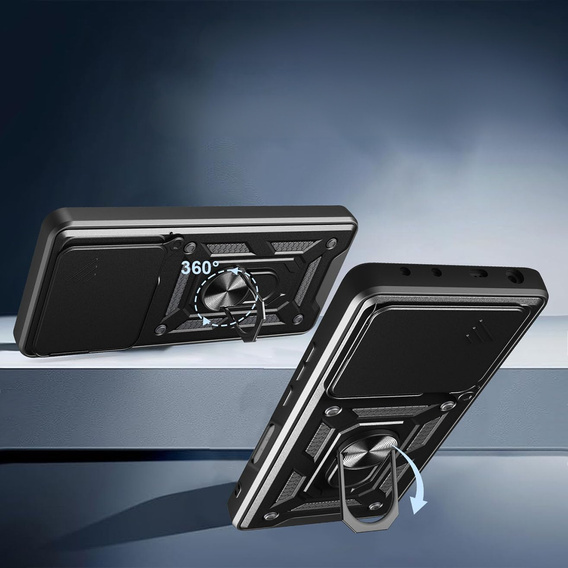Case for Honor 400 Lite, CamShield Slide, black