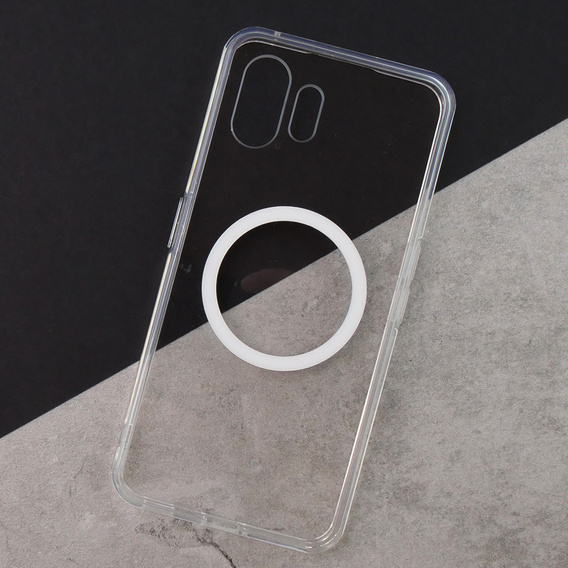 Case for Nothing Phone 2, Fusion Hybrid Case, for MagSafe, transparent