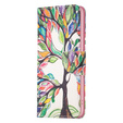 Flip case for Xiaomi 13 Lite, Wallet, tree of life, white