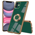 Case for iPhone 11, Electro Ring, green