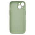 Case for iPhone 15 Plus, Silicone Lite, green