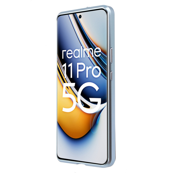 1 x Case for Realme 11 Pro 5G / Pro+ 5G, Frame Case, blue