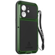 Love Mei Case for iPhone 12 Mini, armored with glass, green