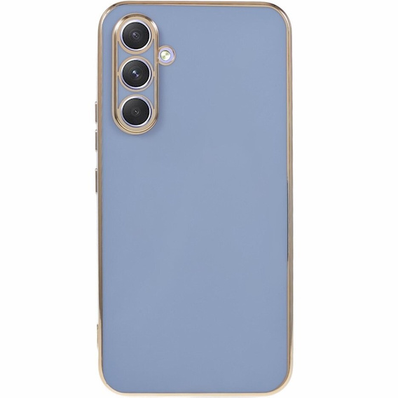 Case for Samsung Galaxy S24+ Plus, Glamour CamShield, blue