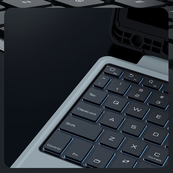 Case + keyboard Galaxy Tab S9, NILLKIN Bumper Pen Slot, black