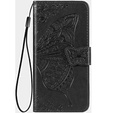 Flip case for Oppo A60, Butterfly, black