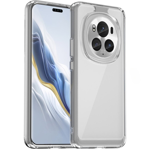 Case for Honor Magic 6 Pro 5G, Fusion Hybrid, transparent