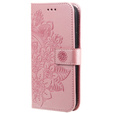 Flip case for Realme C67, Mandala, pink rose gold