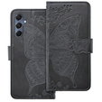Flip case for Samsung Galaxy M34 5G, Butterfly, black