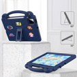 Children's case for Xiaomi Pad 7 / 7 Pro, Cute Patterns, with stand, dark blue