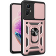 Case for Xiaomi Redmi Note 12S 4G, CamShield Slide, pink rose gold