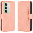 Flap case for Xiaomi Redmi 15 5G / 4G, Card Slot, wallet, pink