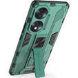 Case for Honor 70 5G, Military kickstand, green