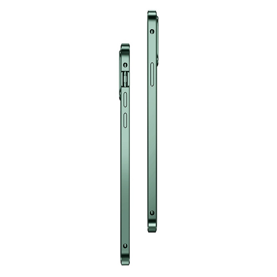 Case for iPhone 11 Pro, Magnetic Dual Glass, green