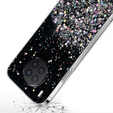Case for Huawei Nova 8i, Glittery, black