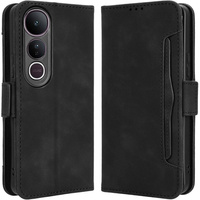 Flip case for Vivo V50 Lite 4G / 5G, Card Slot, black
