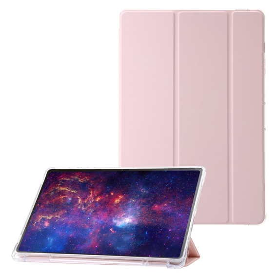 Case for Samsung Galaxy Tab S9 Ultra, Smartcase Hybrid, with stylus space, pink