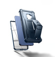 Armored case for Samsung Galaxy S9, Dexnor Full Body, blue