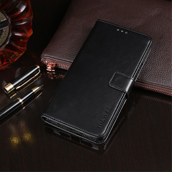 Flip case for Infinix Zero Ultra, IDEWEI Wallet, black