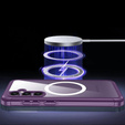 Case for Samsung Galaxy S23 FE, Shockproof, with screen film, for MagSafe, purple