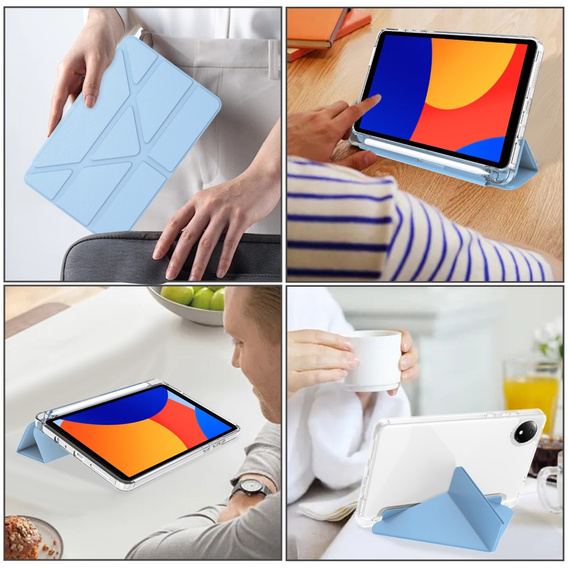 Case for Xiaomi Redmi Pad SE 8.7", Origami, blue