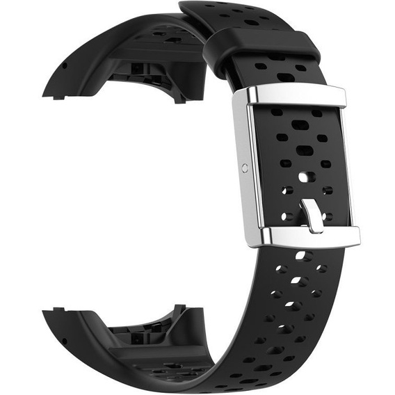 Silicone strap for Polar M400/M430, black