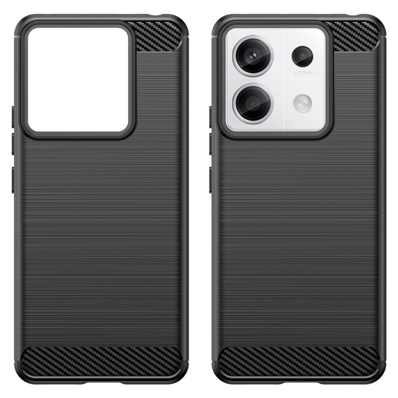 Case for Xiaomi Redmi Note 13 Pro 5G, Carbon, black
