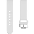 Silicone strap 22mm, White