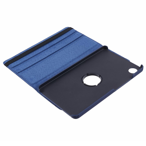 Case for Samsung Galaxy Tab A9 TB330FU 10.95", Rotating 360, dark blue