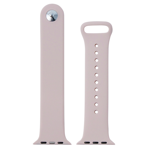 Silicone strap for Apple Watch 1/2/3/4/5/6/7/8/SE/ULTRA 42/44/45/49mm - Black