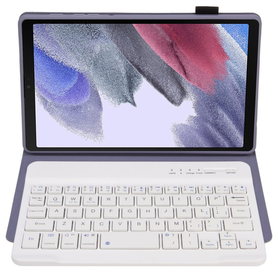 Case + keyboard Samsung Galaxy Tab A7 Lite 8.7 T220 / 225, purple