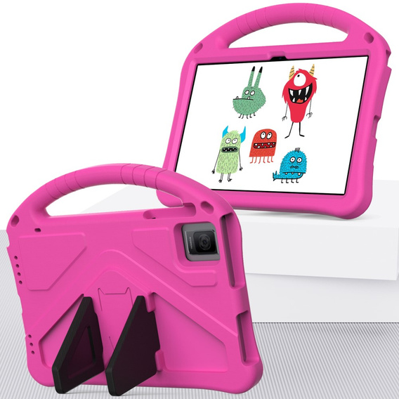 Children's case for T Tablet 5G, with handle, pink
