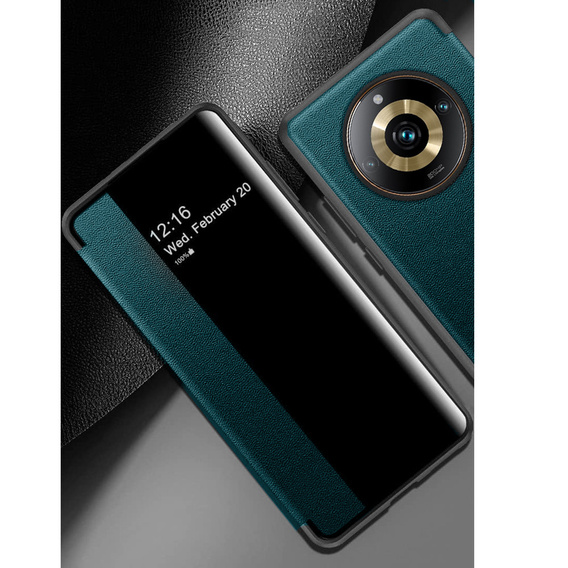 Flap case for Realme 11 Pro 5G / 11 Pro+ 5G, Side View, green