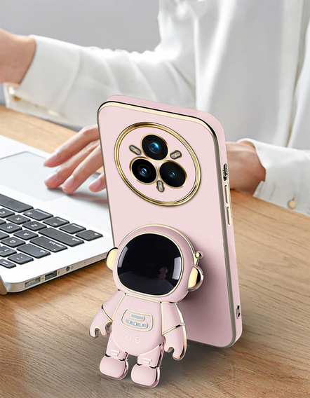 Case for Realme 14 Pro 5G, Astronaut, pink