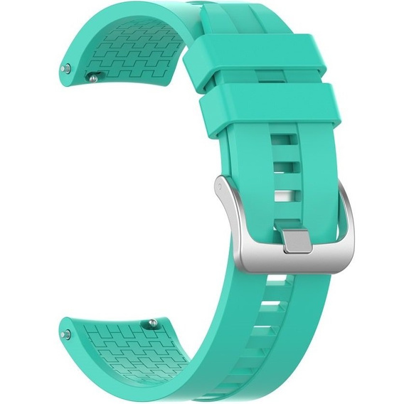 22mm Silicone strap with buckle for Huawei Watch GT / Watch GT2 - White
