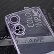 Case for Oppo Reno8 T 4G, Glitter Flower, purple