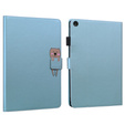 Case for Lenovo Tab M10 Plus 10.6 Gen 3, with flap, animal, blue