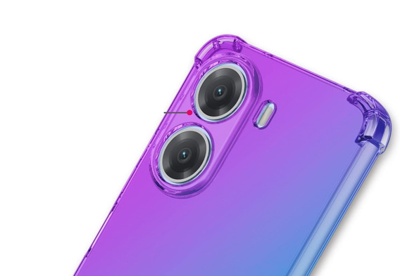 Case for Xiaomi Poco X7 Pro 5G, Gradient Dropproof, Purple / blue