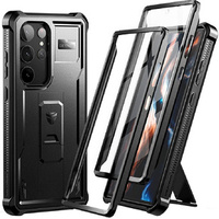 Armored case for Samsung Galaxy S23 Ultra, Dexnor Full Body (Two Frames), black