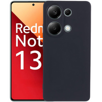 Case for Xiaomi Redmi Note 13 Pro 4G / Xiaomi Redmi Note 14S / Xiaomi Poco M6 Pro 4G, Silicone Lite, black