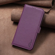 Flip case for Xiaomi Redmi Note 13 5G, BINFEN Wallet, dark purple