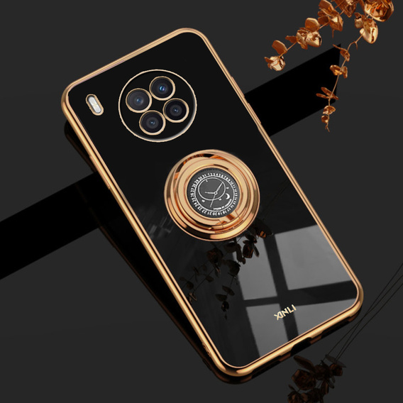 Case for Huawei Nova 8i, Electro Ring, black
