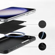 Case for Samsung Galaxy S24, Silicone MagSafe, black