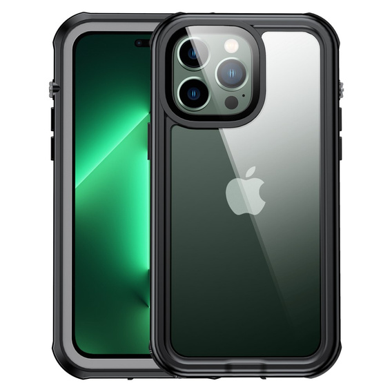 IP68 Waterproof Case for iPhone 14 Plus, black